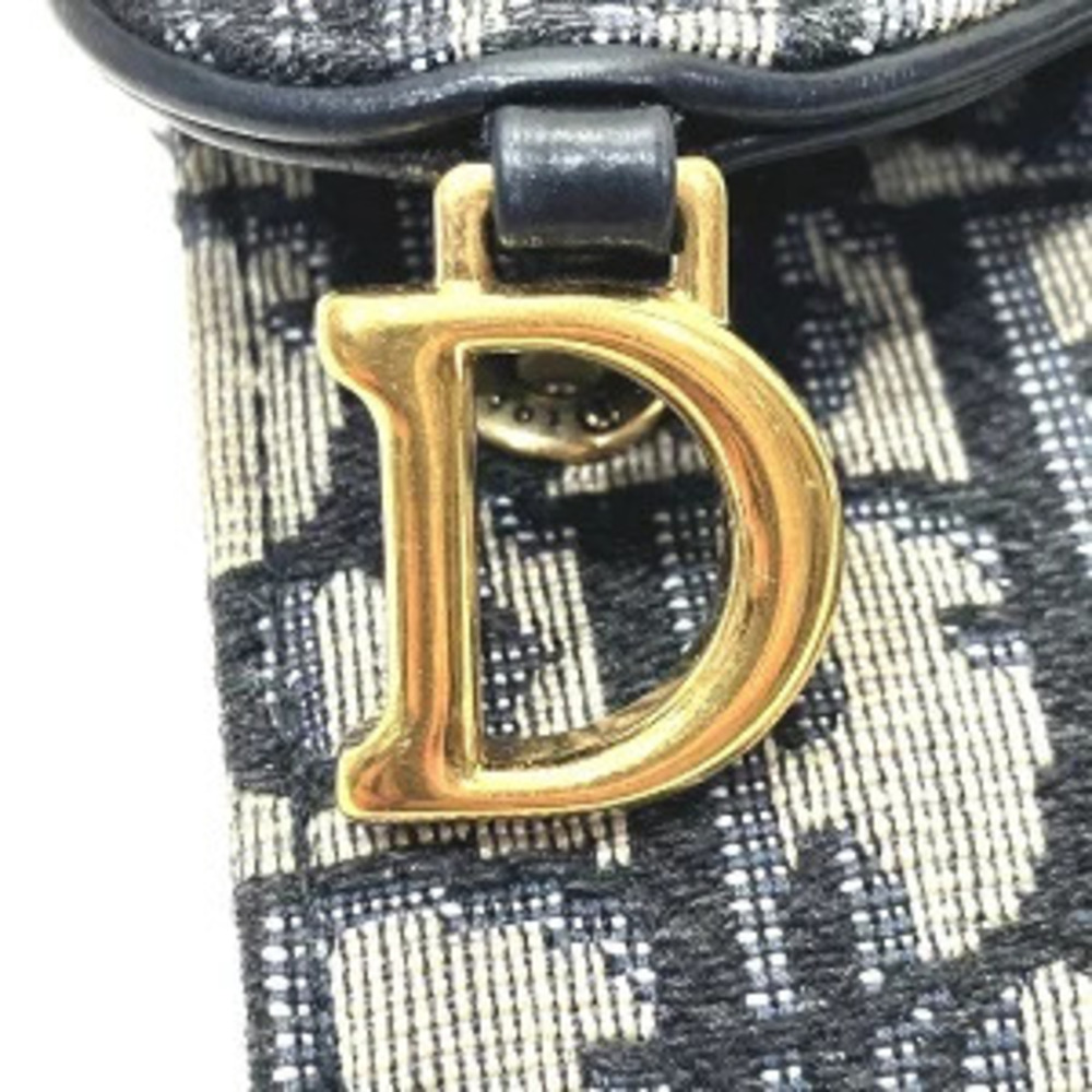 Dior Trotter Saddle Lotus Wallet Tri fold - Picture 8 of 9